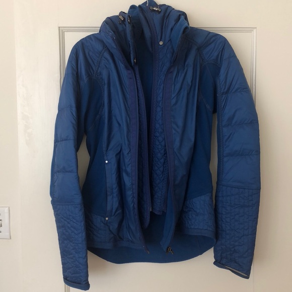 lululemon athletica Jackets & Blazers - Lululemon fleece/nylon all purpose jacket